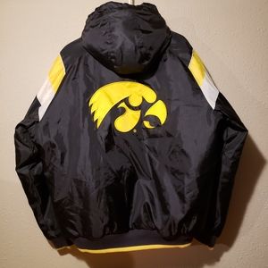 NCAA Iowa Hawkeyes Stitched Jacket Brand Collegiate Licensed Product Size XL